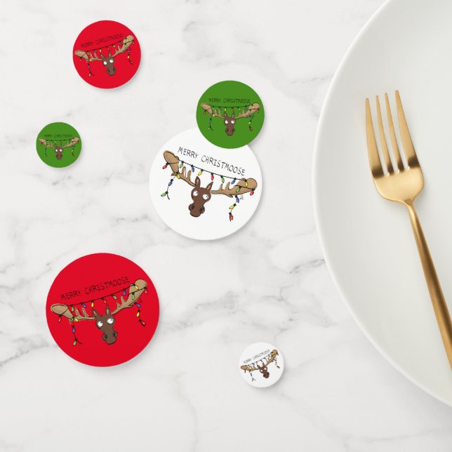 Weihnachtsmädchen Niedlich Funny Holiday Animal Konfetti (Gruppe)