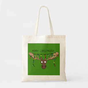 Weihnachtsmädchen Niedlich Funny Holiday Animal Tragetasche