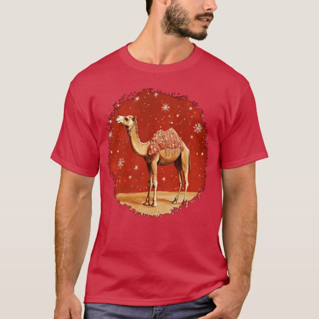 Weihnachtsmädchen T-Shirt (Vorderseite)