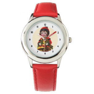 Weihnachtsmädchen Watch Armbanduhr