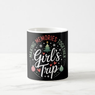 Weihnachtsmädelsreise, die gemeinsam Erinnerungen  Kaffeetasse