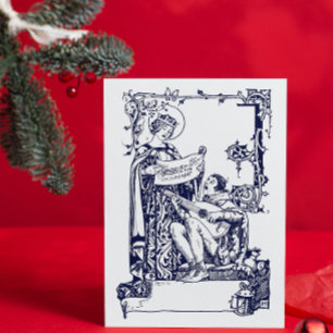 Weihnachtsmadrigal Feiertagskarte