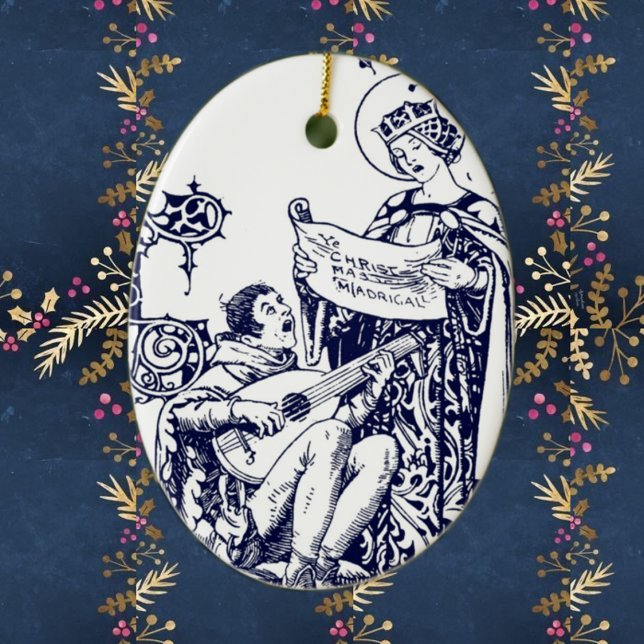 WeihnachtsMadrigals Keramikornament (Von Creator hochgeladen)