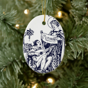 WeihnachtsMadrigals Keramikornament