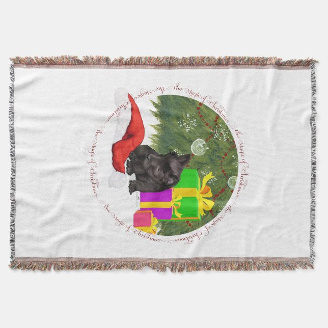 Weihnachtsmagie Decke (Vorderseite)