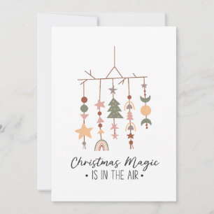 Weihnachtsmagie ist in der Luft Einladung