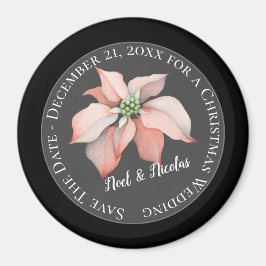 Weihnachtsmagie/Save the Date/Feiertagssehen Magnet