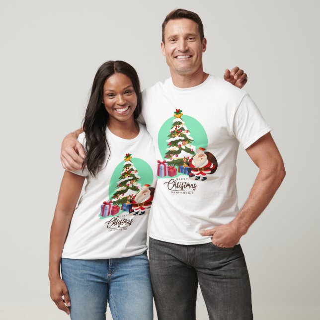 "Weihnachtsmagie" - Weihnachtsbaum & Geschenke G T-Shirt (Unisex)