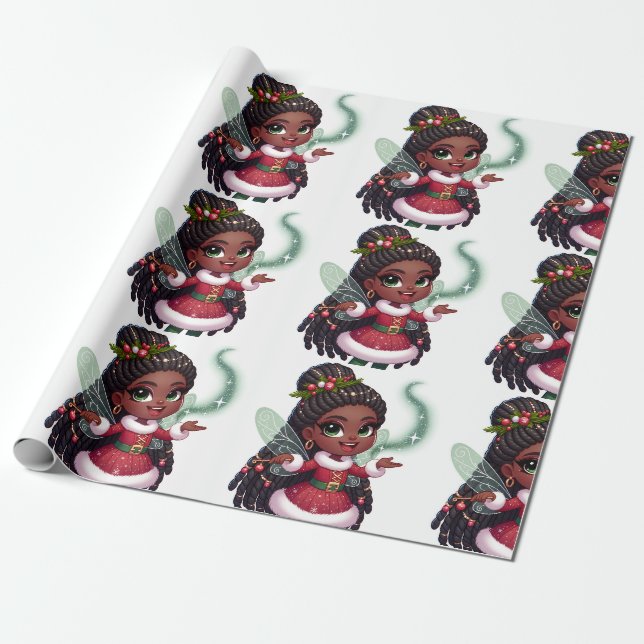 Weihnachtsmagie - Weihnachtswrapping Paper Geschenkpapier (Ungerollt)