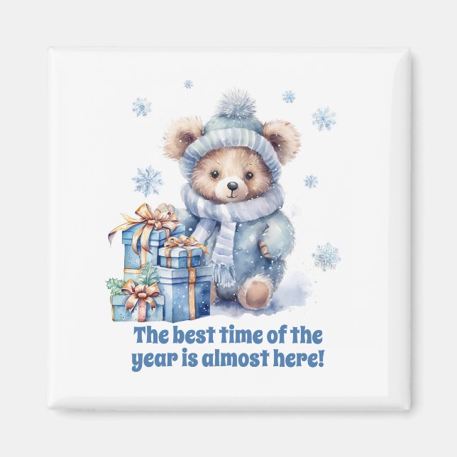 Weihnachtsmagnet mit interessantem Design Magnet (Vorne)