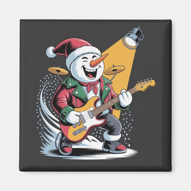 Weihnachtsmagnete - Festlicher Kühlschrank Dekorat Magnet (Vorne)