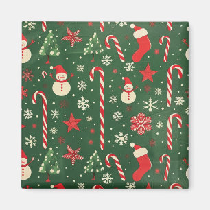 Weihnachtsmagnete - Festlicher Kühlschrank Dekorat Magnet