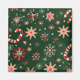 Weihnachtsmagnete - Festlicher Kühlschrank Dekorat Magnet
