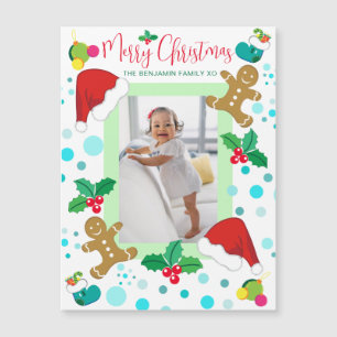 Weihnachtsmagnete Magnetkarte
