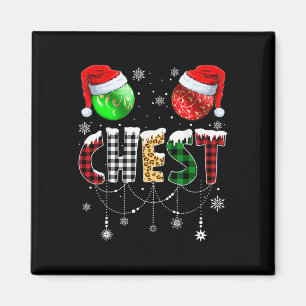 Weihnachtsmahlzeiten Couple Family Kastanien 1 Magnet