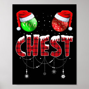 Weihnachtsmahlzeiten Couple Family Kastanien 1 Poster