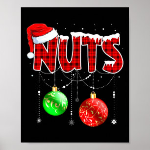 Weihnachtsmahlzeiten Couple Family Kastanien Poster