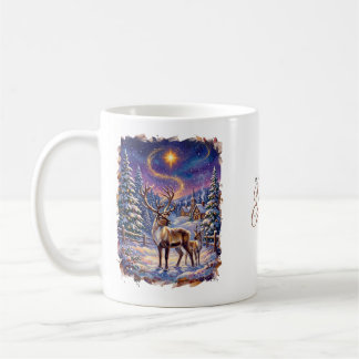 Weihnachtsmalerei-Tasse Kaffeetasse