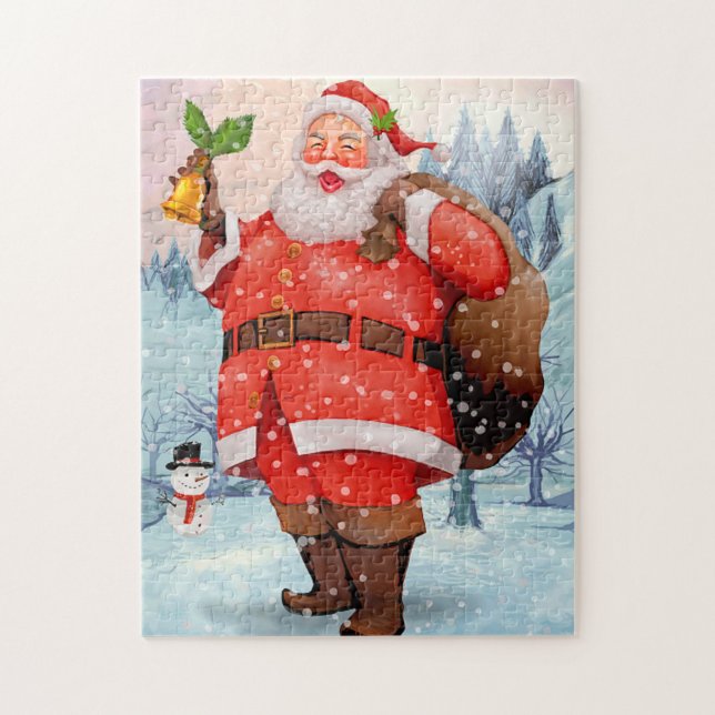 Weihnachtsmann (“Piece together the magic of Christmas with Santa’s joyful smile!”)
