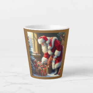 Weihnachtsmann 3 milchtasse
