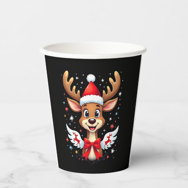 Weihnachtsmann (3) pappbecher (Vorderseite)