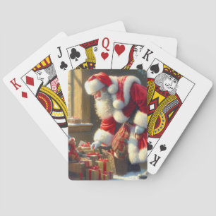 Weihnachtsmann 3 spielkarten