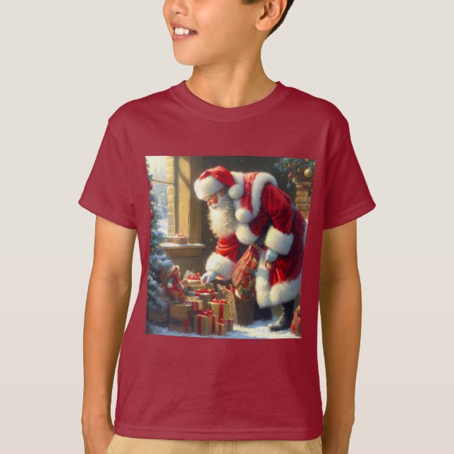 Weihnachtsmann 3 T-Shirt (Vorderseite)