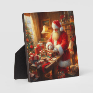 Weihnachtsmann 4 fotoplatte