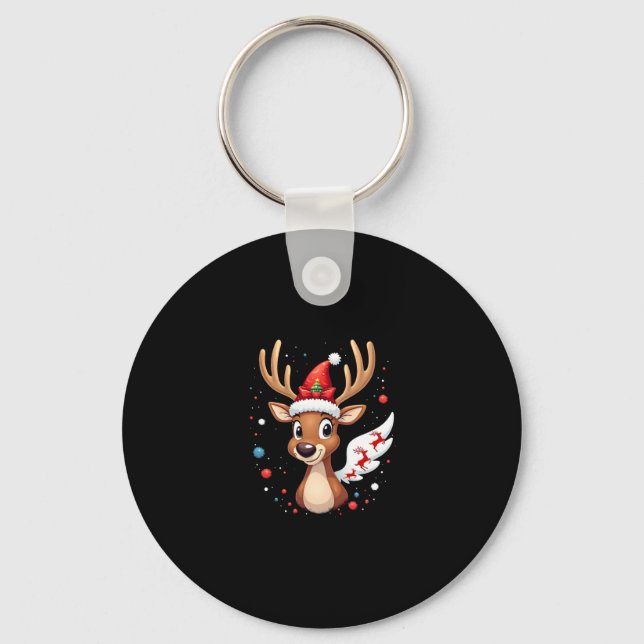 Weihnachtsmann (5) schlüsselanhänger (Vorderseite)