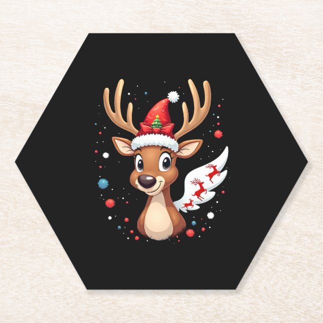 Weihnachtsmann (5) untersetzer (Vorderseite)