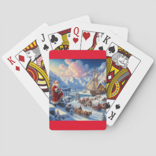 Weihnachtsmann 6 spielkarten