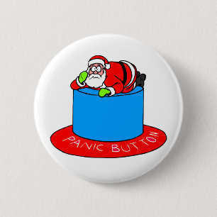 Weihnachtsmann-Alarmknopf Button