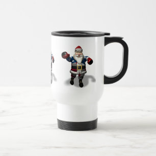 Weihnachtsmann am Boxtag Reisebecher