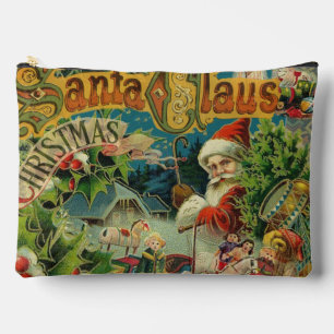 Weihnachtsmann Antike Kunst Zubehörtasche