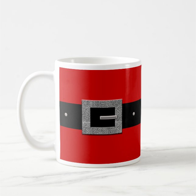 Weihnachtsmann-Anzug Kaffeetasse (Links)