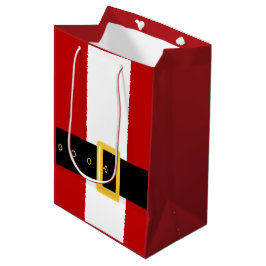 Weihnachtsmann Anzug Med GB Mittlere Geschenktüte