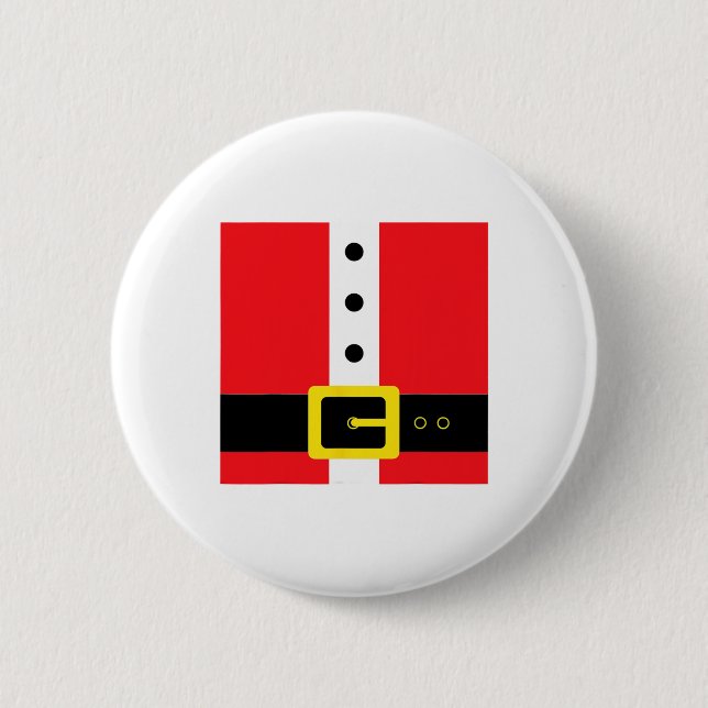 Weihnachtsmann-Anzug Weihnachtskostüm Lustig Süß H Button (Vorderseite)