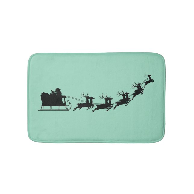 Weihnachtsmann  badematte (Vorderseite)