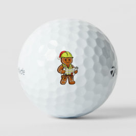 Weihnachtsmann Bauarbeiter Weihnachten 2026 Golfball