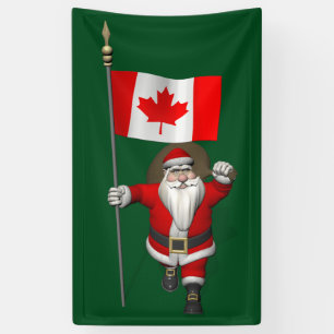 Weihnachtsmann besucht Kanada Banner