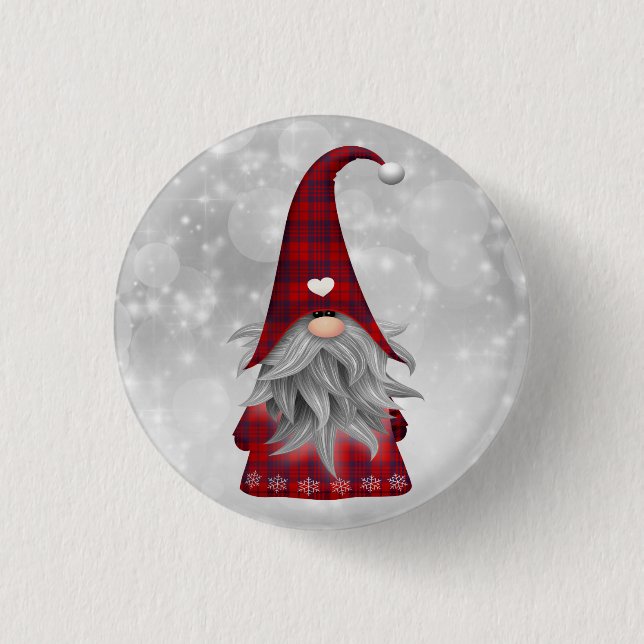 Weihnachtsmann Button (Vorderseite)