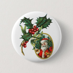 Weihnachtsmann Button