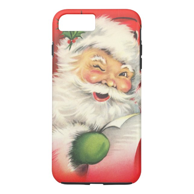 Weihnachtsmann Case-Mate iPhone Hülle (Rückseite)