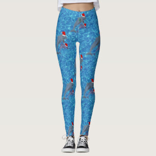 weihnachtsmann delphine leggings