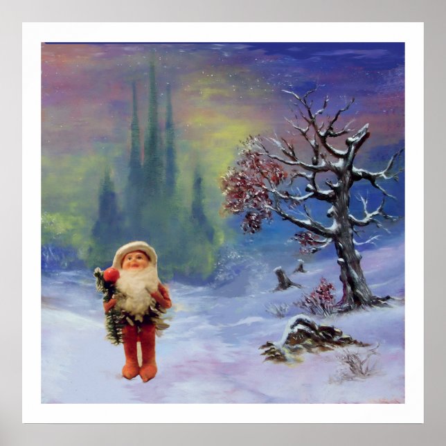 WEIHNACHTSMANN DER GNOMEN POSTER (Vorne)