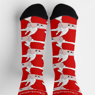 Weihnachtsmann-Design Weihnachten Socken