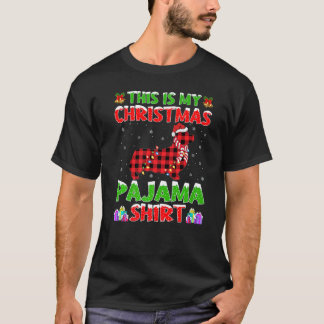 Weihnachtsmann Dies Ist Mein Corgi Weihnachts Pyja T-Shirt