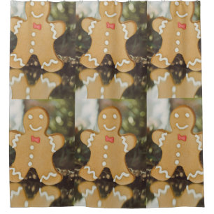 Weihnachtsmann Duschvorhang