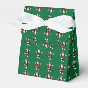 Weihnachtsmann-Eis-Hockey Geschenkschachtel
