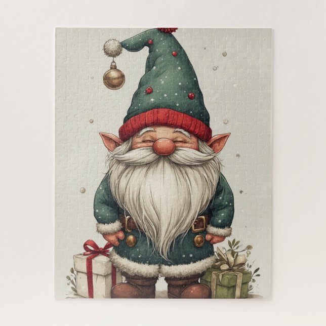 Weihnachtsmann-Elf (Vertikal)